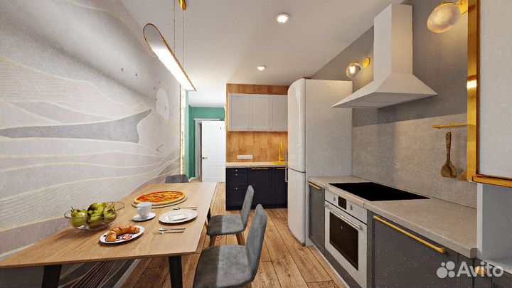 Дизайн интерьера квартиры, дома, офиса