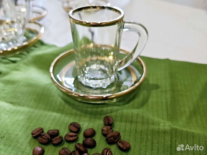 Набор кофейных чашек СССР 6 персон