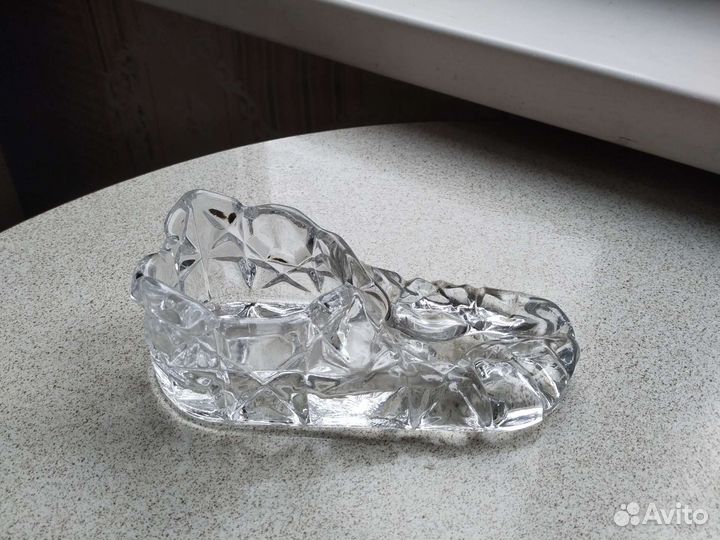 Хрустальная пепельница