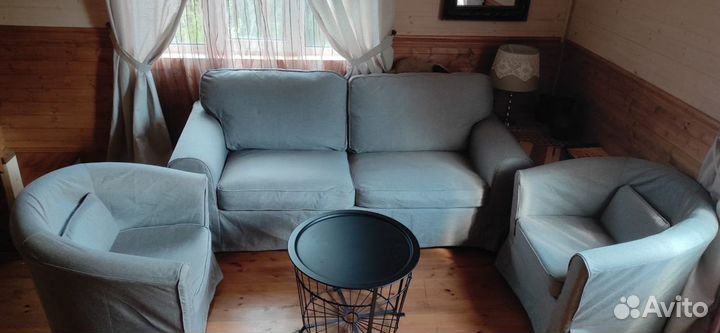 Производим Чехлы на Диваны и Кресла Экторп IKEA