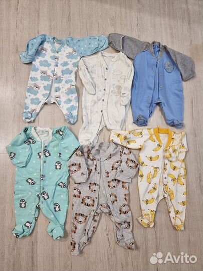 Детские вещи пакетом от 2 до 4 месяцев