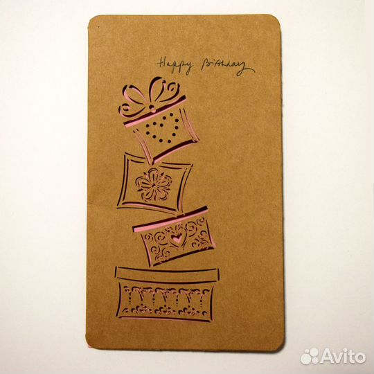 Открытка Happy Birthday