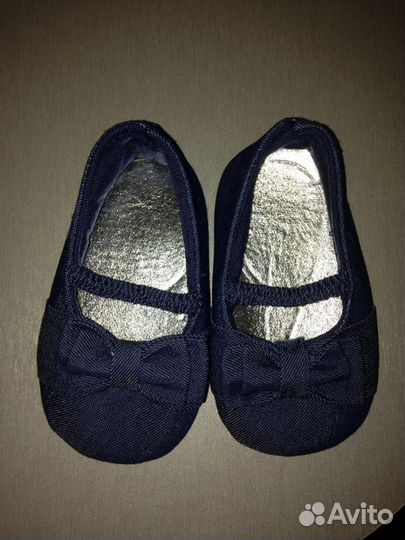 Пинетки из джинсы