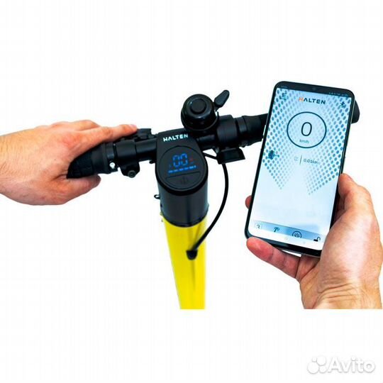 Электросамокат Halten Tony v.2 (желтый)