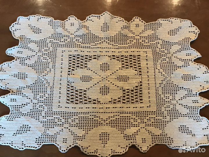 Винтажные скатерти ручной работы и фабричные
