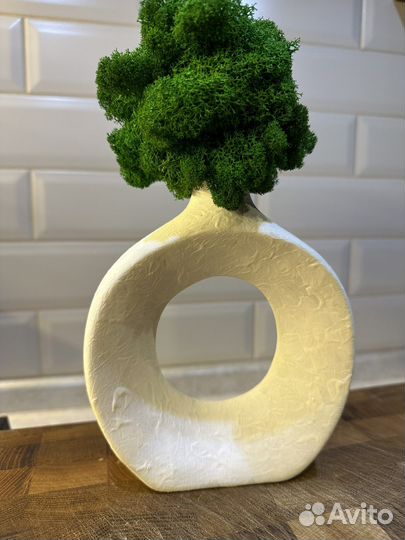 Стабилизированный мох фигура статуэтка