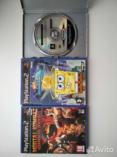 Игры на PS2 лицензионные