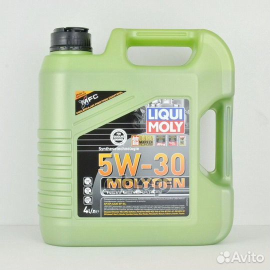 5W-30 SN/сf Molygen New Generation 4л (нс-синт