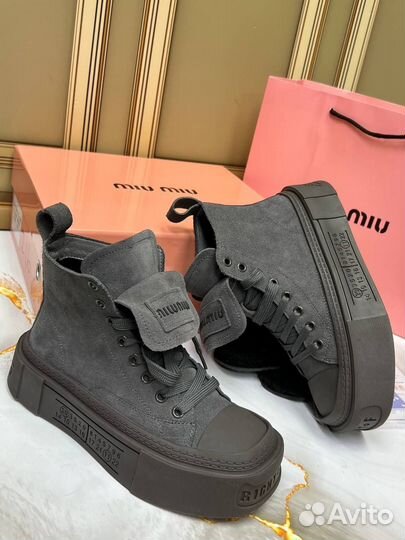 Кеды Кроссовки Ботинки Miu Miu Размер 36-40