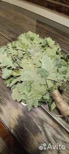 Веники дубовые и берёзовые