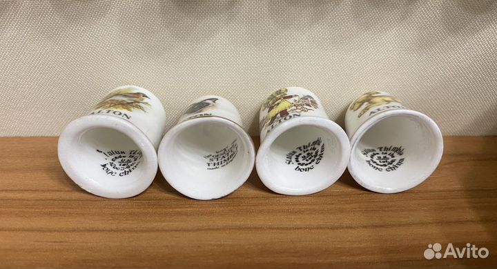 Набор коллекционных наперстков, Англия