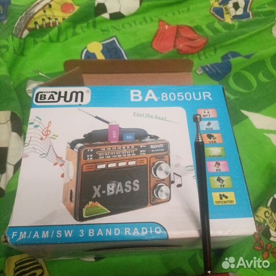 Радиоприемники x-bass новые