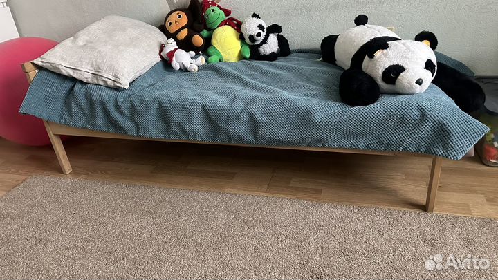 Детская кровать с матрасом от 3 до 12 лет