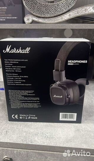 Наушник Marshall маjоr 4