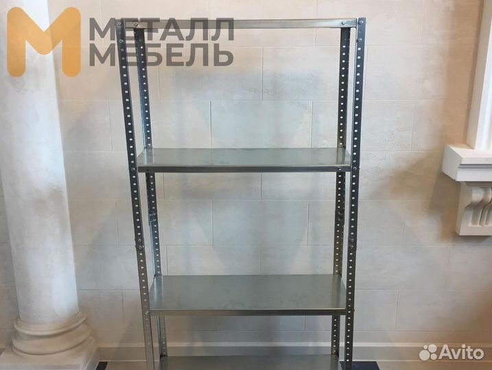 Открытый стеллаж металлический. Доставка