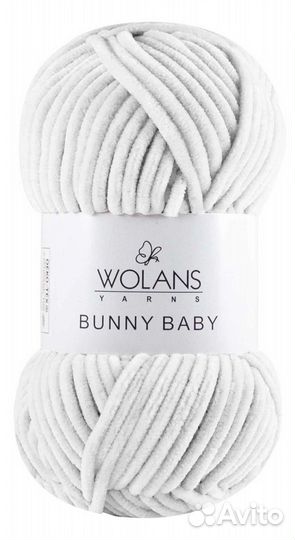 Пряжа плюшевая wolans bunny baby