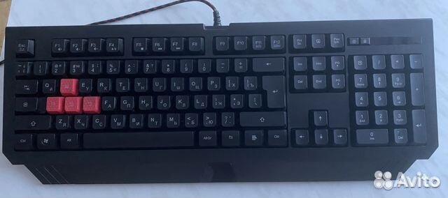 Игровая клавиатура с подсветкой A4Tech Bloody B120