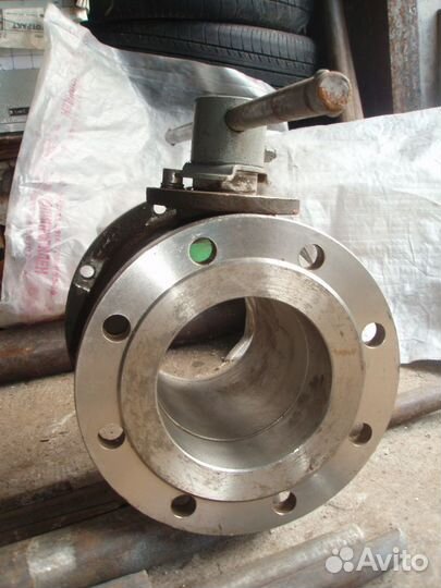 Кран шаровой фланцевый ду 150/10 из нерж. стали