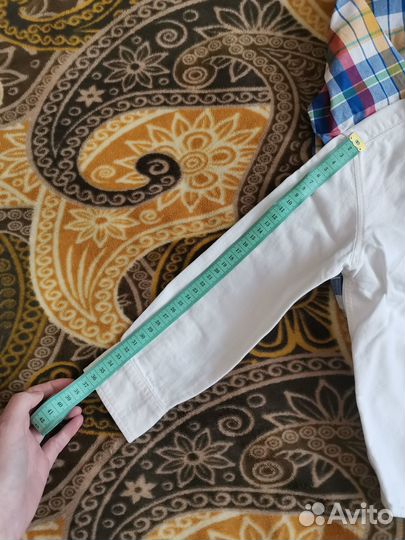 Рубашка белая next