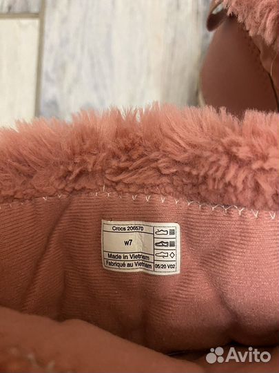 Crocs сапоги зимние w7