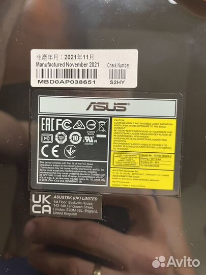 Оптический привод Asus CD-ROM