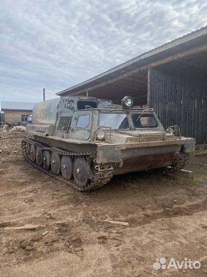 Гусеничный вездеход газ-71