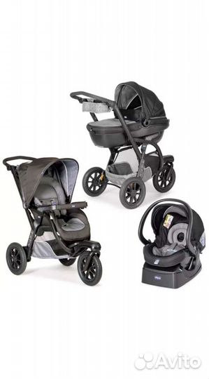 Коляска chicco activ 3 в 1