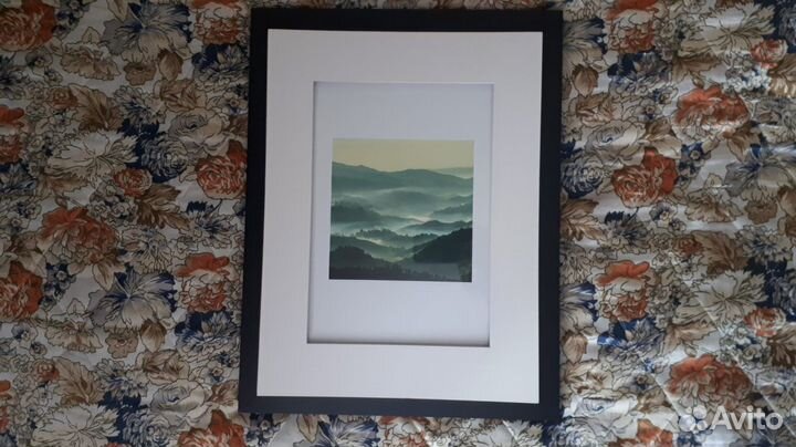 Фоторамки деревянные черные 5 шт. (Самовывоз)