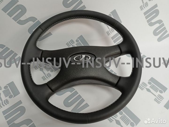 Кожаный руль Нива, Ваз 2101-2107. Юбилейная серия