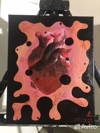 Авторская картина акрилом