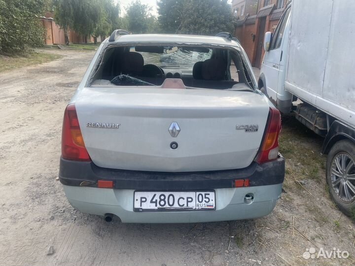 Рено логан 1.6 разбор