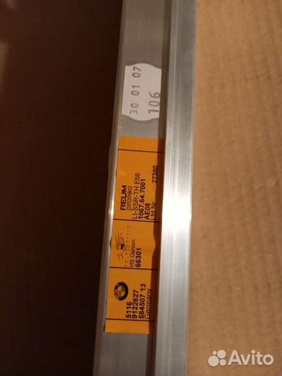 Солнцезащитная шторка двери задней левой BMW E66