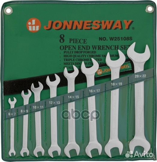 Комплект инструмента W25108S Jonnesway