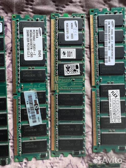 Оперативная память ddr 12шт