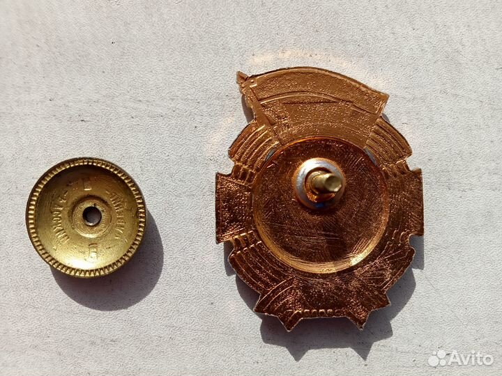 Знак Гвардия РФ. Уголок - околыш на берет