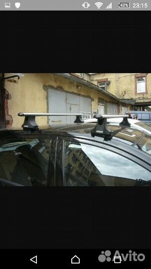 Багажник на крышу Geely MK /MK Cross