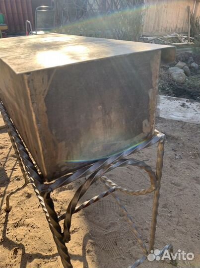 Мангал нержавейка 6мм