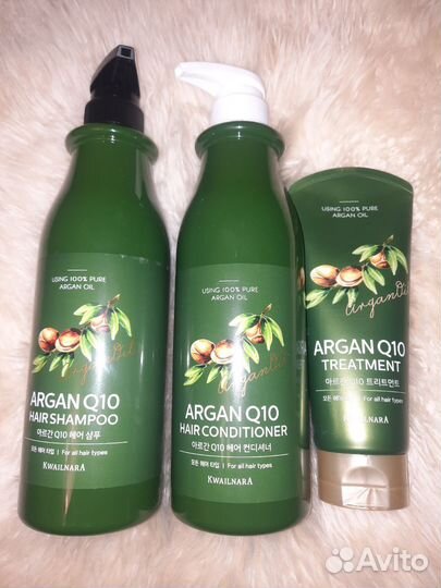 Шампунь аргановый касторовый + кондиционер 2х1л