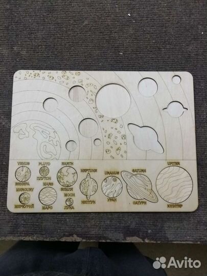 Лазерная резка фанеры