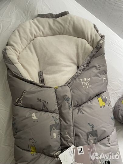 Конверт в коляску зимний Leokid