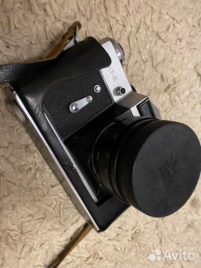 Пленочный фотоаппарат zenit-e олимпийский