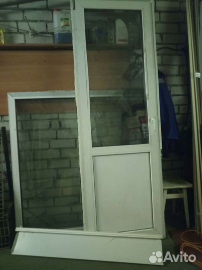 Размер окна, левая дверь