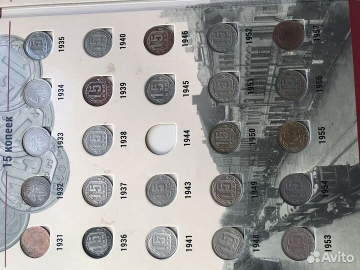 Погодовка монет СССР