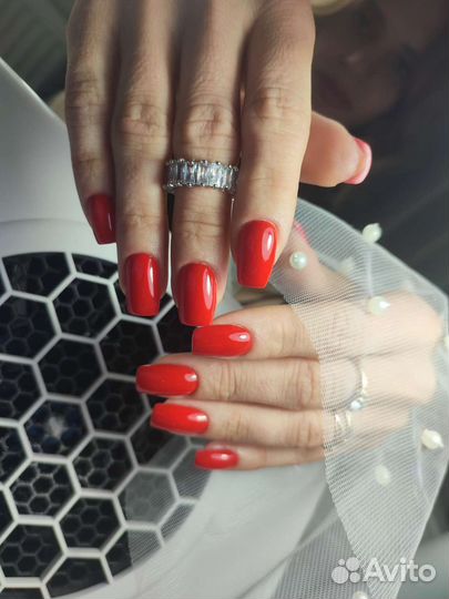 Маникюр+шеллак 1500