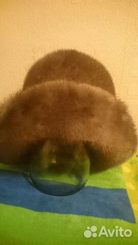 Шапка норковая
