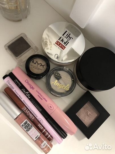 Набор косметики mac, divage, nyx, the balm, pupa