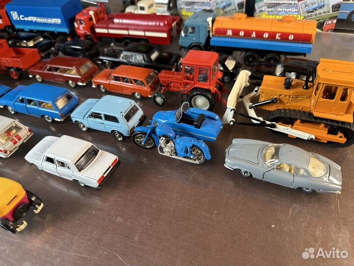Коллекция моделкй. Сделано в СССР