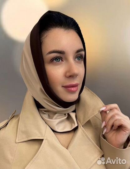 Косынка из экокожи