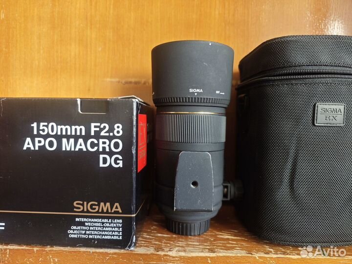 Sigma 150mm f/2.8 EX APO DG HSM Macro для Nikon