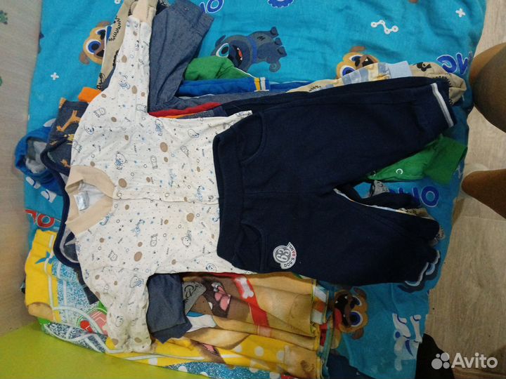 Детские вещи пакетом для мальчика 68-80